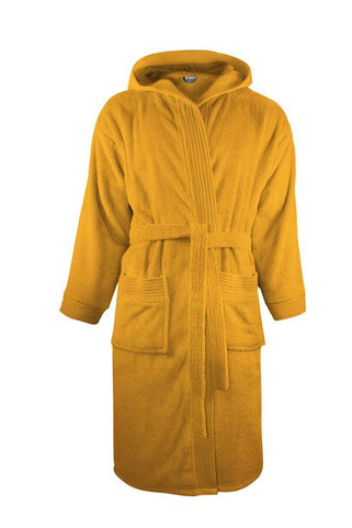 THE ONE TOWELLING OTCHBA - Luxury Combed Cotton Hooded Bathrobe