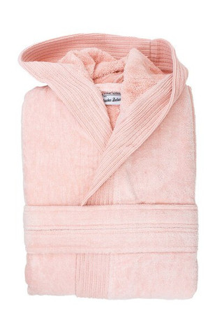 THE ONE TOWELLING OTVHBA - VELOUR BATHROBE HOODED
