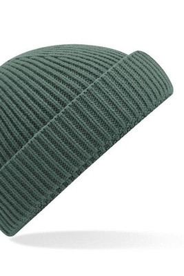 BEECHFIELD BF383R - Eco-Friendly Recycled Polyester Ribbed Beanie