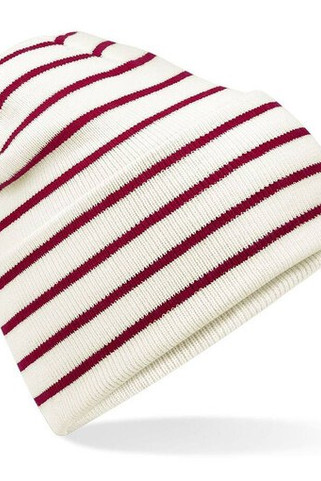 BEECHFIELD BF39R - ORIGINAL DEEP CUFFED STRIPED BEANIE
