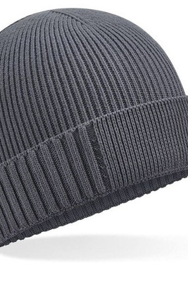 BEECHFIELD BF438N - ORGANIC COTTON ENGINEERED PATCH BEANIE