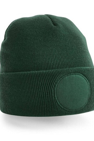 Beechfield BF446 - Customizable Soft-Touch Acrylic Beanie with Yoke