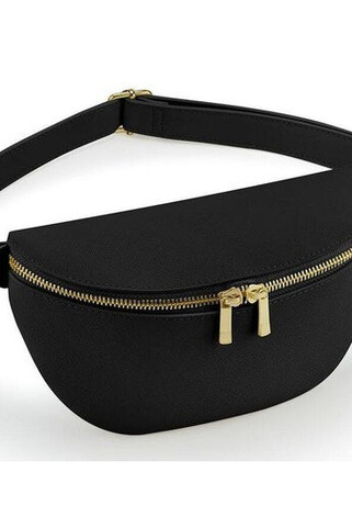 BAG BASE BG766 - Eco Chic Saffiano Leather-Look Waist Bag