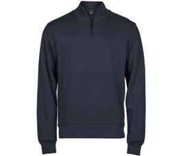 TEE JAYS TJ5506 - Pull Demi-Zip en Coton et Polyester Élastique