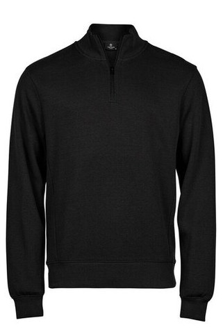 TEE JAYS TJ5506 - Pull Demi-Zip en Coton et Polyester Élastique