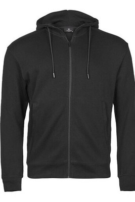 TEE JAYS TJ5508 - RIBBED INTERLOCK HOODED FULL ZIP