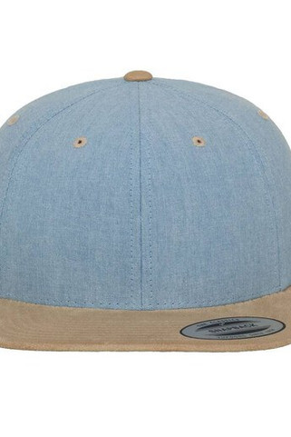 FLEXFIT 6089CH - CHAMBRAY-SUEDE SNAPBACK