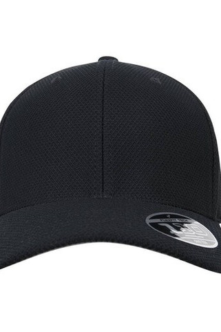 FLEXFIT F110VH - Stylish Diamond Pattern Curved Visor Cap