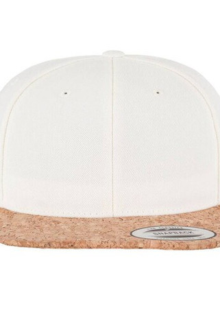 FLEXFIT 6089CO - Premium Cork Visor Wool Blend Snapback Cap