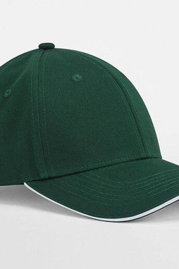 BEECHFIELD BF820C - EARTHAWARE® CLASSIC ORGANIC COTTON 6 PANEL CAP - SANDWICH PEAK