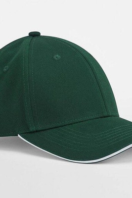 BEECHFIELD BF820C - EARTHAWARE® CLASSIC ORGANIC COTTON 6 PANEL CAP - SANDWICH PEAK