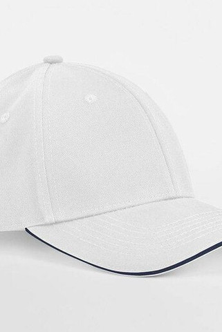 BEECHFIELD BF820C - Kappe aus Bio-Baumwolle mit Paspel