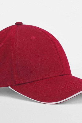 BEECHFIELD BF820C - Casquette en coton organique avec liseré