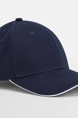 BEECHFIELD BF820C - EARTHAWARE® CLASSIC ORGANIC COTTON 6 PANEL CAP - SANDWICH PEAK