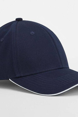 BEECHFIELD BF820C - Casquette en coton organique avec liseré