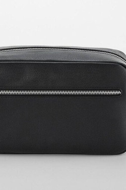 QUADRA QD779 - Trousse de toilette en simili cuir
