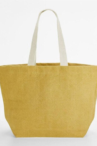 WESTFORD MILL WM466 - SOFT WASHED JUTE BEACH BAG