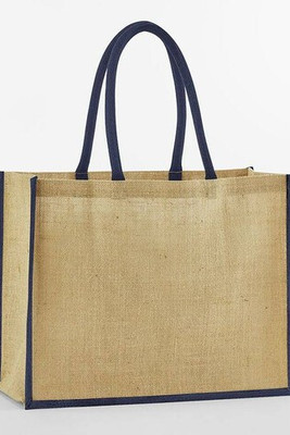WESTFORD MILL WM470 - NATURAL STARCHED JUTE CLASSIC SHOPPER