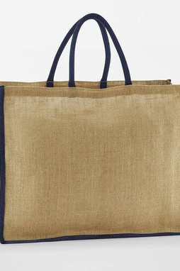 WESTFORD MILL WM475 - Luonnollinen tärkätty jute markkinakassi