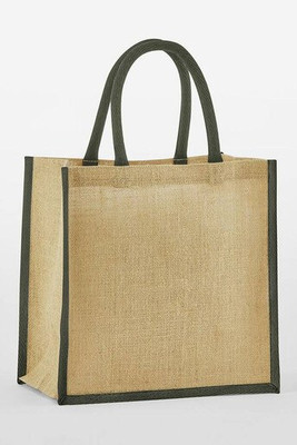 WESTFORD MILL WM477 - NATURAL STARCHED JUTE MINI GIFT BAG