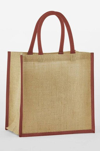 WESTFORD MILL WM477 - NATURAL STARCHED JUTE MINI GIFT BAG