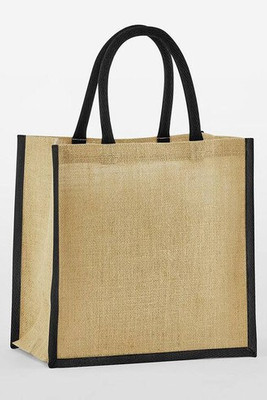 WESTFORD MILL WM477 - NATURAL STARCHED JUTE MINI GIFT BAG