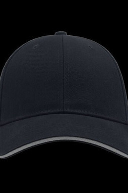 ATLANTIS HEADWEAR AT257 - 6-paneelinen kontrastikorkki