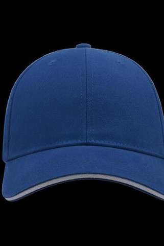 ATLANTIS HEADWEAR AT257 - 6-panelowa czapka z kontrastowymi panelami