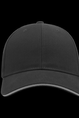 ATLANTIS HEADWEAR AT257 - Kontrastpipelue i Økologisk Bomull