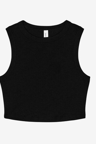 Bella+Canvas BE1013 - WOMENS MICRO RIB MUSCLE CROP TANK