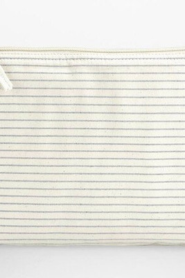 WESTFORD MILL WM253 - Pochette Accessoire en Coton Bio Rayé Élégant