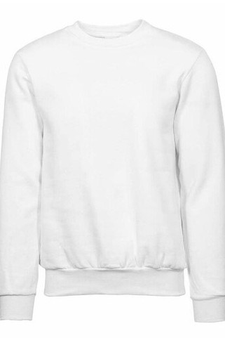 VESTI IT465 - Classic Ribbed Cotton Blend Crewneck Sweatshirt