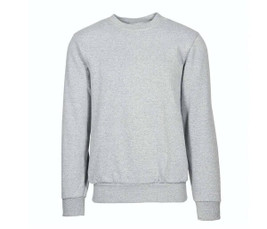 VESTI IT465 - Classic Ribbed Cotton Blend Crewneck Sweatshirt