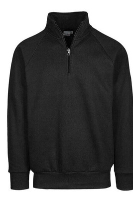 VESTI IT503 - Comfortabele Raglan Zip Neck Sweater