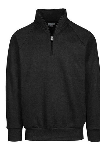 VESTI IT503 - Komfortabler Sweatshirt mit Reißverschlusskragen