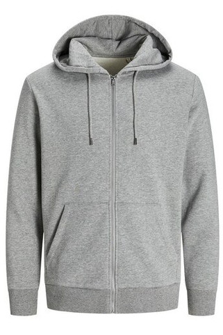 PRODUKT JACK & JONES JJ3907 - Comfortabele Unisex Hoodie met Rits en Kangoeroezak