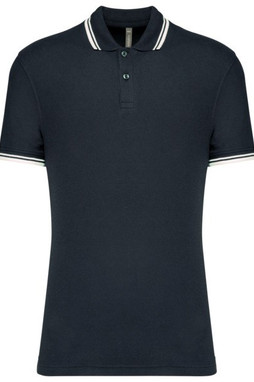 Kariban K272 - Mens 2 striped short sleeved poloshirt