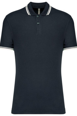 Kariban K272 - Gestreepte herenpolo korte mouwen