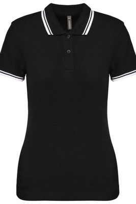 Kariban K273 - Ladie's 2 striped short sleeved poloshirt
