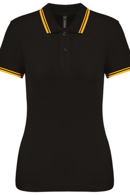 Kariban K273 - Ladie's 2 striped short sleeved poloshirt