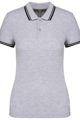 Kariban K273 - Ladie's 2 striped short sleeved poloshirt
