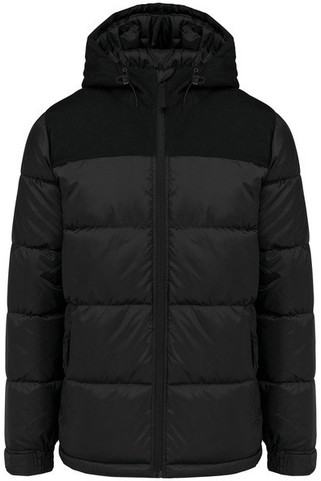 Kariban K6163 - Unisex bi-tone padded jacket with hood