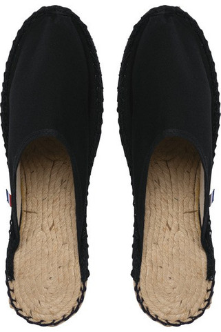 Kariban K841 - Espadrilles Mule en Toile et Jute Artisanales