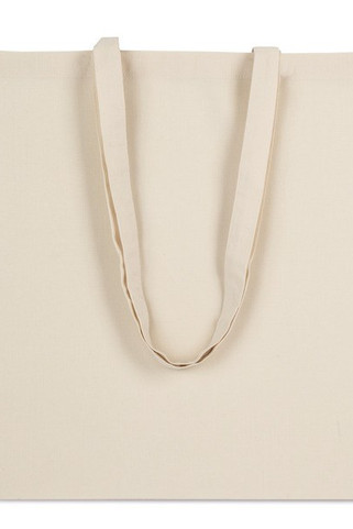 Kimood KI3207 - Tote bag en tissu recyclé effet coton