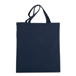 Kimood KI6201 - K-loop organic cotton flat tote bag