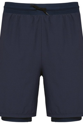 PROACT PA1032 - 2-in-1 duurzame shorty met ingewerkte ondershort