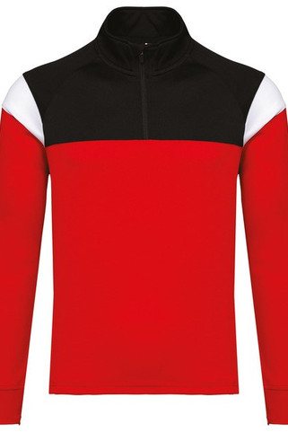 PROACT PA388 - Kids zipped neck training top
