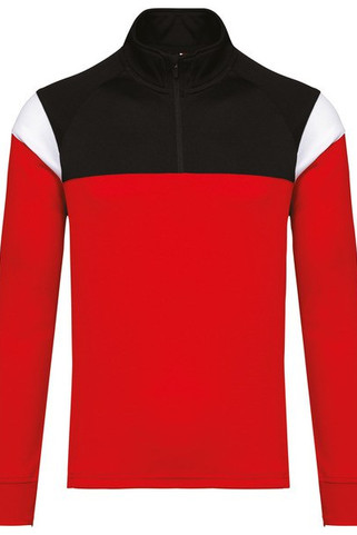 PROACT PA387 - Sweat dentrainement 1/4 zip unisexe
