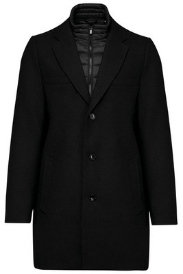 Kariban Premium PK6020 - Men's Wool Blend Twill Coat with Removable Liner