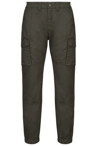 WK. Designed To Work WK711 - Pantalon cargo unisexe avec bas élastiqué